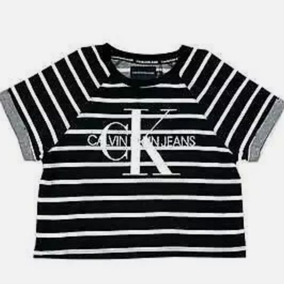 NEW Calvin Klein Monogram Logo Short Sleev… - Picture 2 of 9